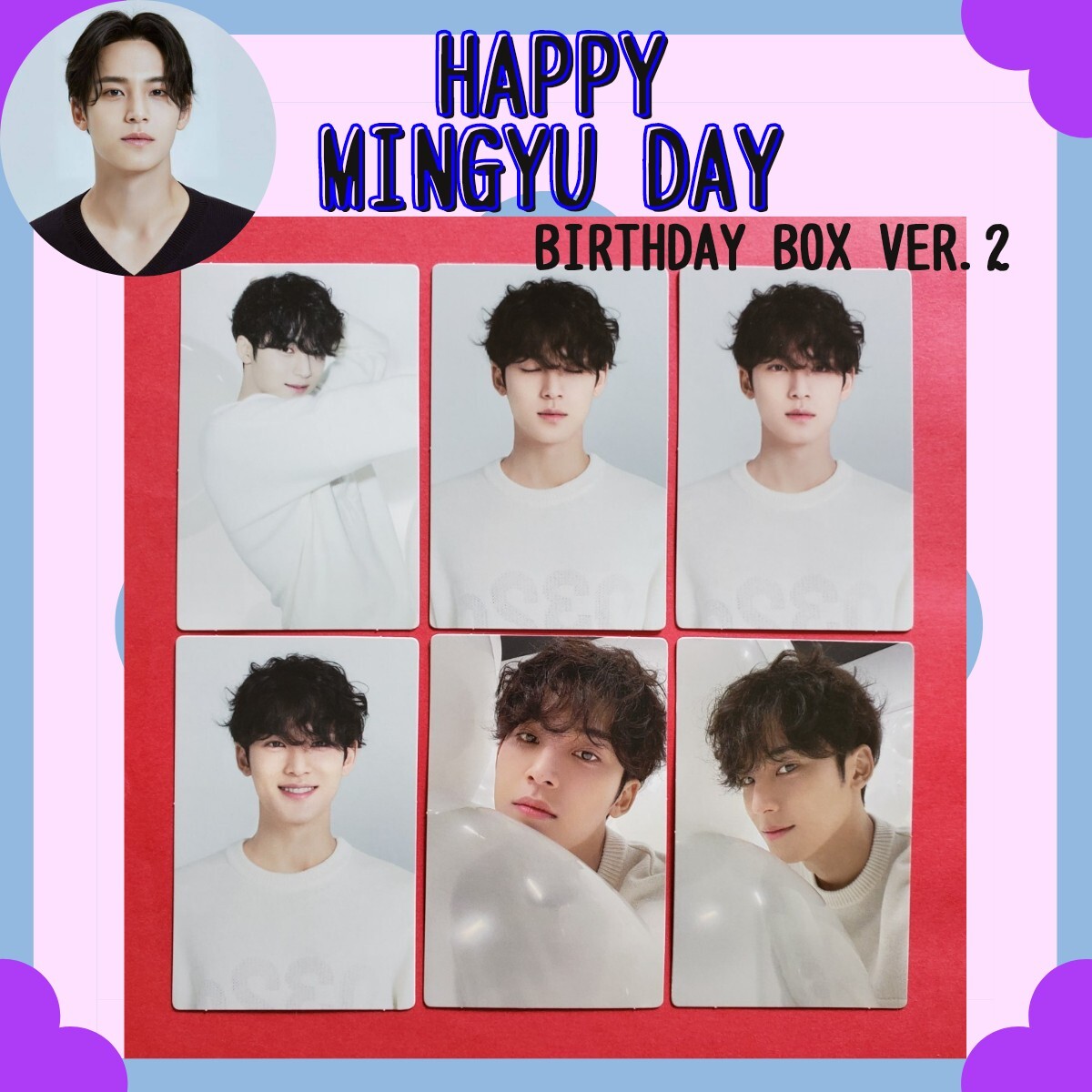 SEVENTEEN HAPPY MINGYU DAY Birthday Box Ver.2 Weverse Japan
