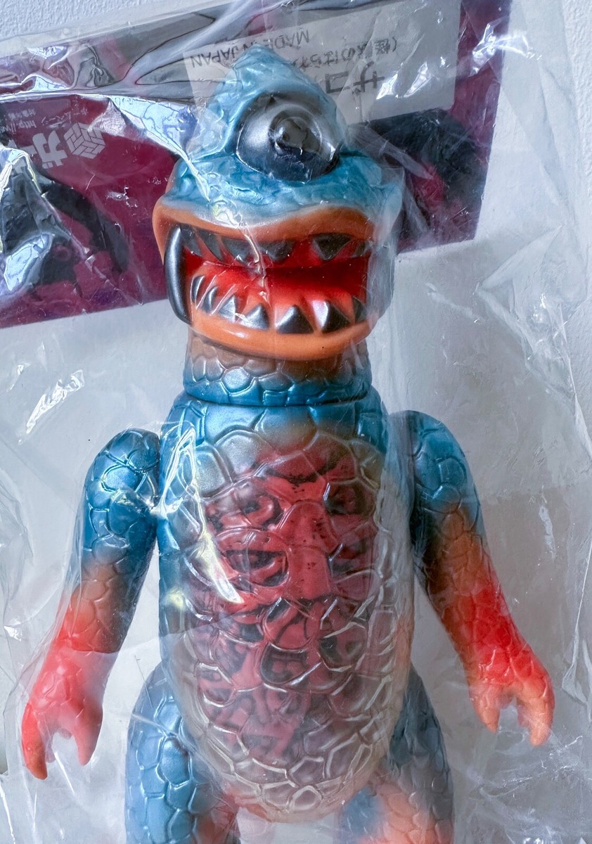Gargamel Zagoran Orange Blue Clear Guts Neo Kaiju Sofubi Vinyl | eBay