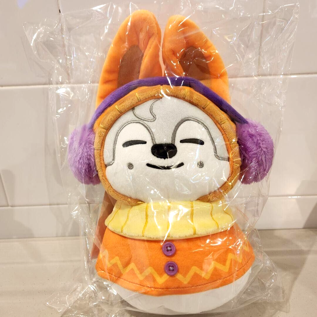 New Stray Kids Bang Chan Skzoo Wolf Chan Christmas Plush Doll Pop
