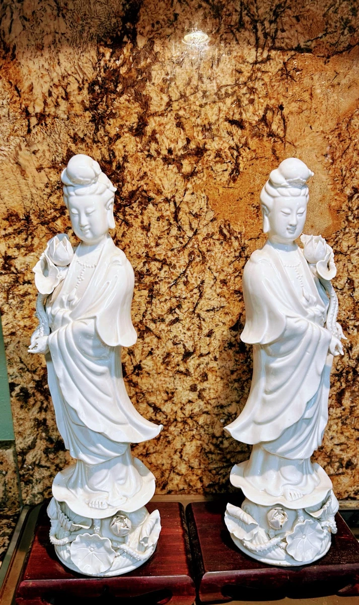 陶瓷古董中国Kwan-殷雕像、雕像| eBay