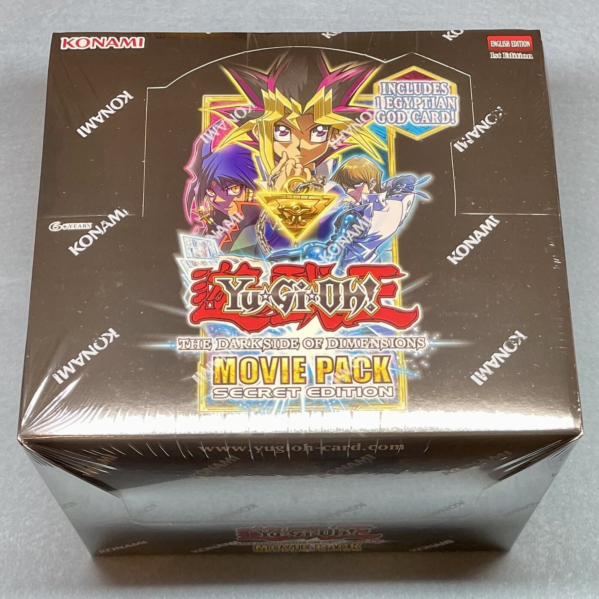 Yugioh The Dark Side of Dimensions Movie Pack Secret Edition 1st