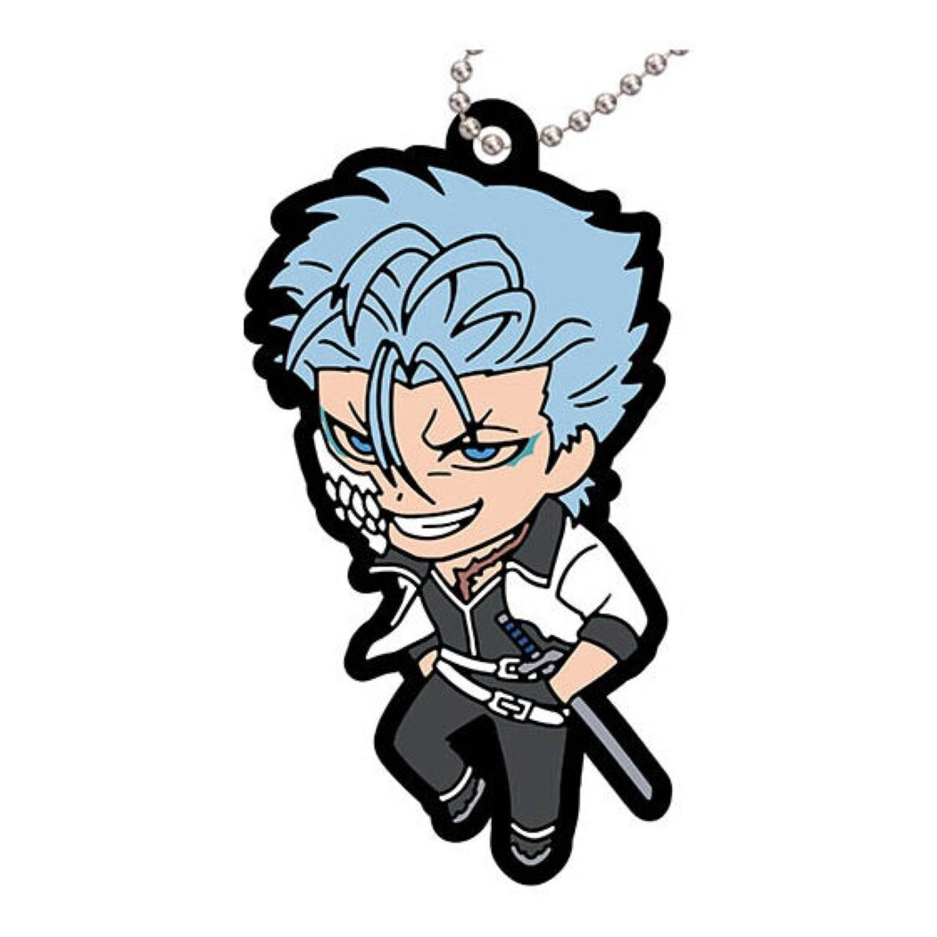 PSL BLEACH mini Rubber Keychain SK#3 Grimmjow Jaegerjaquez BANDAI