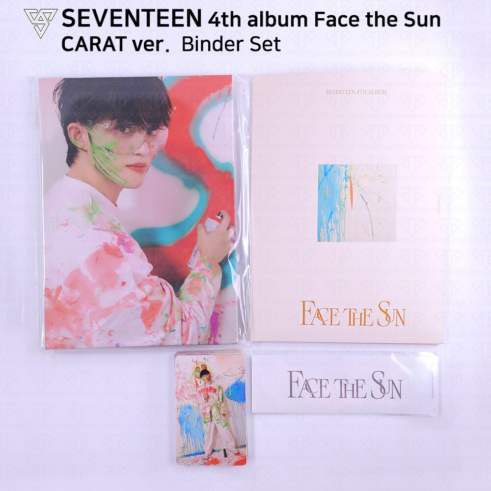 SEVENTEEN 4th Album Face the Sun ver. Carat Binder Photocard CD