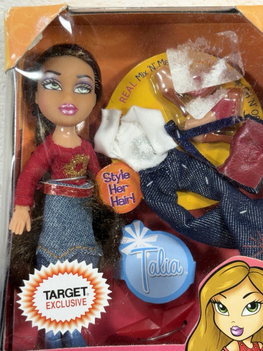 2004 Lil' Bratz Talia Target Exclusive 5 Inch Doll Bratz Pack MGA