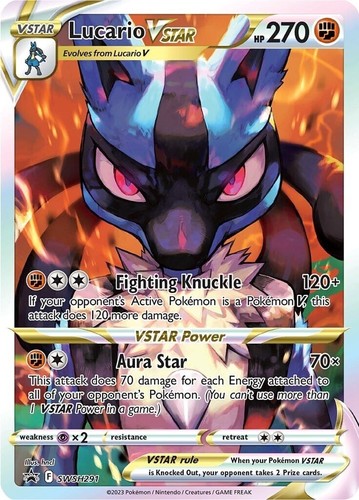 Pokemon Card - Lucario Vstar SAR - s12a - 226/172 - New - Japanese