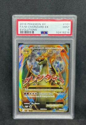 Pokemon XY Evolutions M Charizard EX 101/108 Ultra Rare Mega Holo