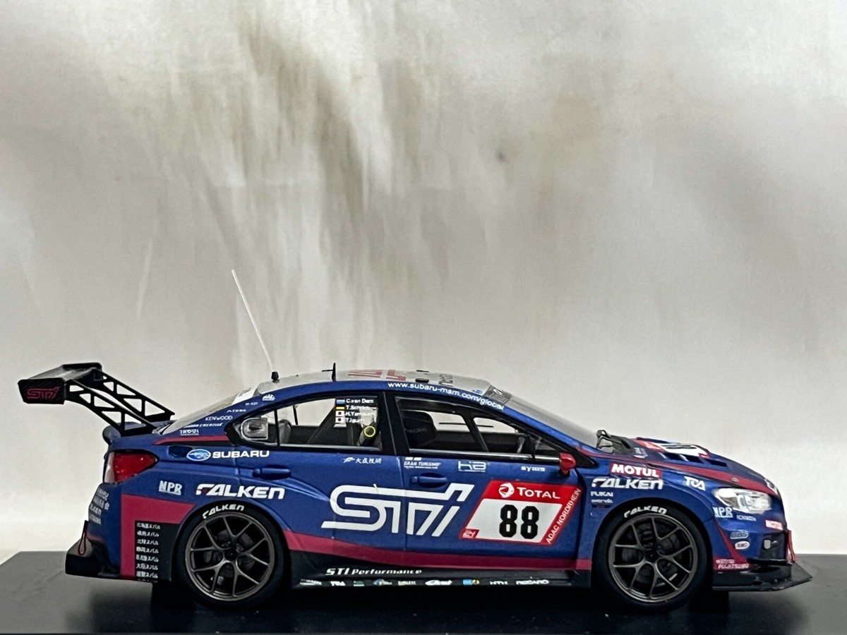 1/43 Subaru WRX STI #88 2019 Nürburgring 24h N24 EBBRO 45556 | eBay