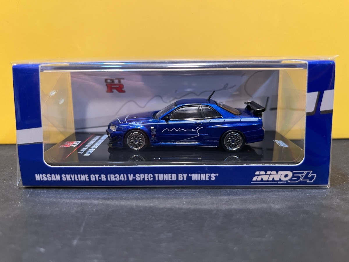 1/64 INNO64 NISSAN SKYLINE GT-R R34 V-SPEC TUNED 