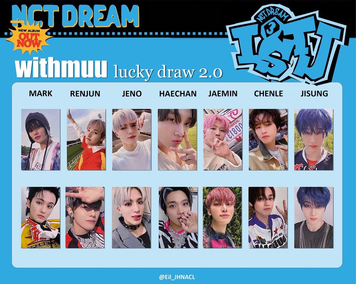 NCT DREAM 3rd Album ISTJ LUCKY DRAW EVENT - POP UP STORE OFFICIAL