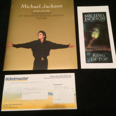 MICHAEL JACKSON THIS IS IT Live Live Tour USA Tickets with