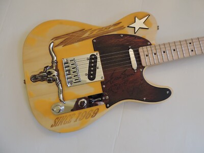 FENDER TELECASTER ZZ TOP LA FUTURA HAND ENGRAVED CUSTOM TELE