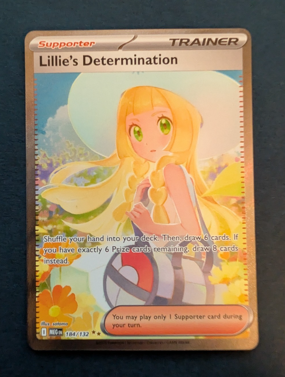 Lillie's Determination SIR 184/132 Pokemon Mega Evolutions Near