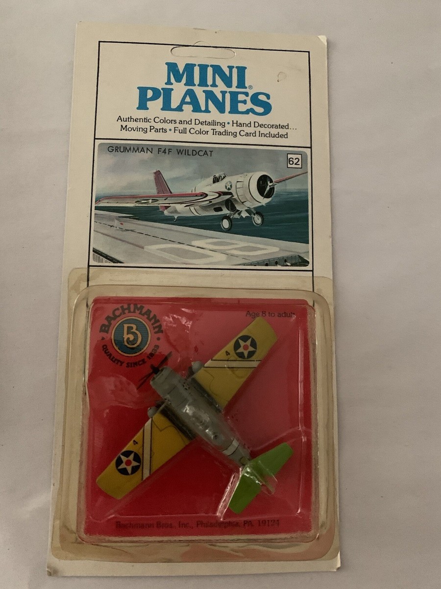 BACHMANN Mini-Planes #62 - Grumman F4F Wildcat Airplane | eBay
