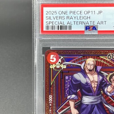 PSA 10 Silvers Rayleigh R OP09-005 SP Parallel A Fist Divine ONE
