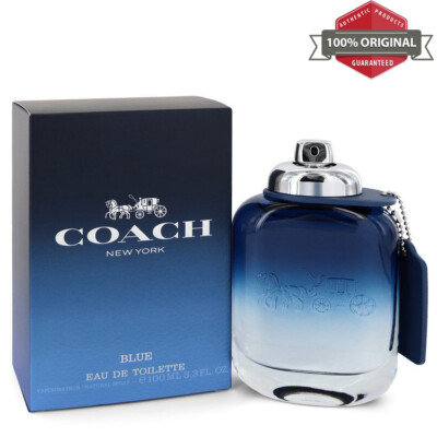 Coach Blue Cologne 3.3 oz EDT Spray for Men by Coach | eBay