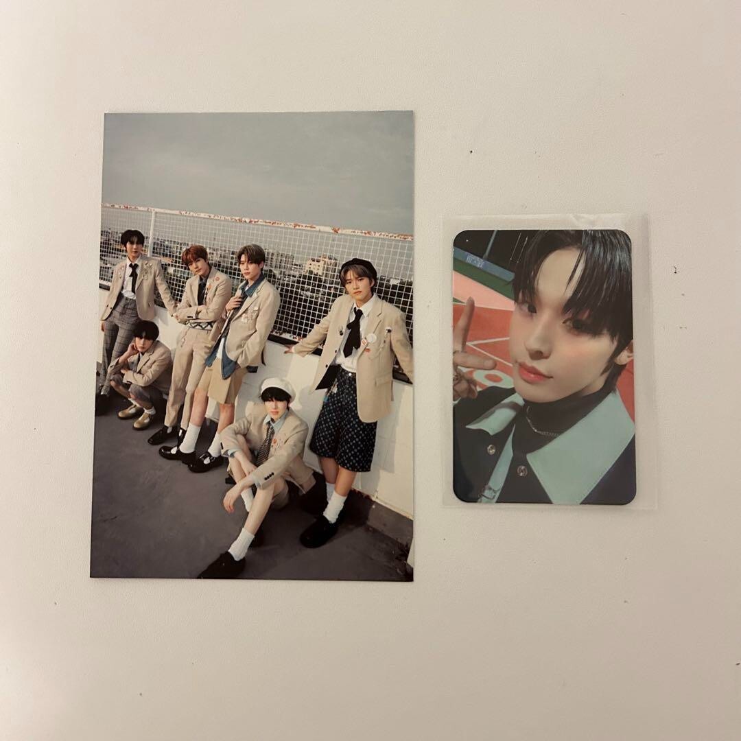 NCT WISH RIKU NEW TEAM Hands Up A ver. TRADING PHOTO CARD POST set