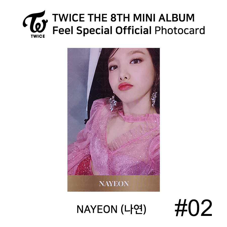 TWICE 8th Mini Album Feel Special Official Photocard NAYEON | eBay