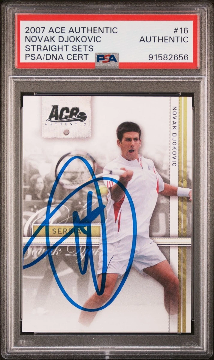 Tennis Ace Authentic Sports Trading Cards & Accessories for sale