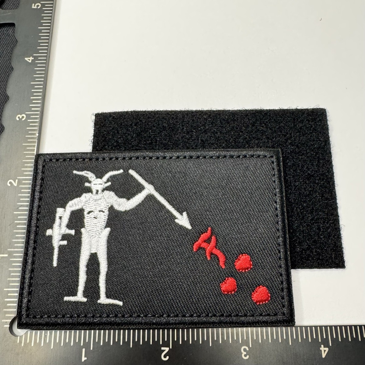 Forward Observations Group Blackbeard Patch Holding AR Tactical