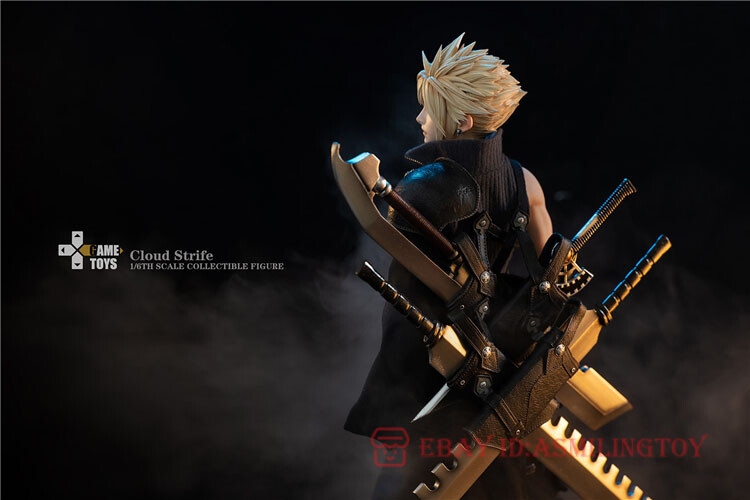 GAMETOYS 1/6 Cloud Strife AC Ver GT-006A Figure Standard Version