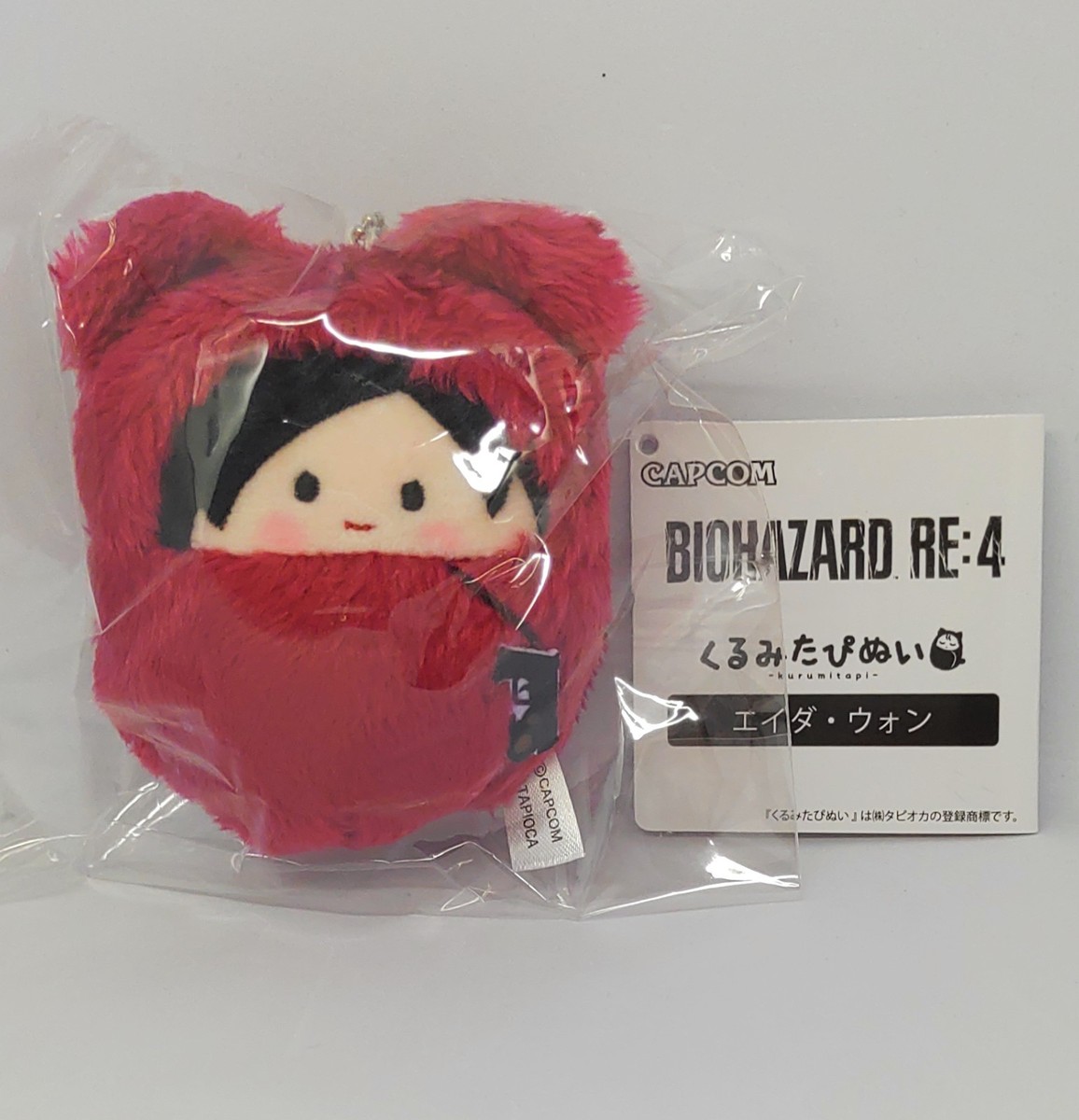 Biohazard Resident Evil Ada Wong Mini Plush Keychain Kurumi Tapi