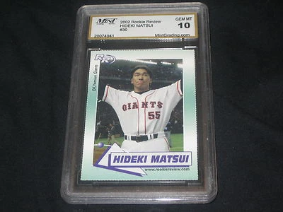 2002 BBM The Legend of Hideki Matsui - Hideki Matsui #30 for sale