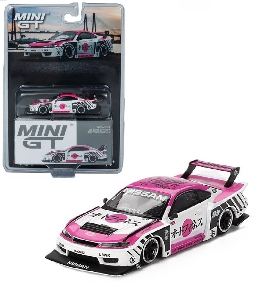 Mini GT 1:64 Nissan LB-Super Silhouette S15 SILVIA Auto Finesse