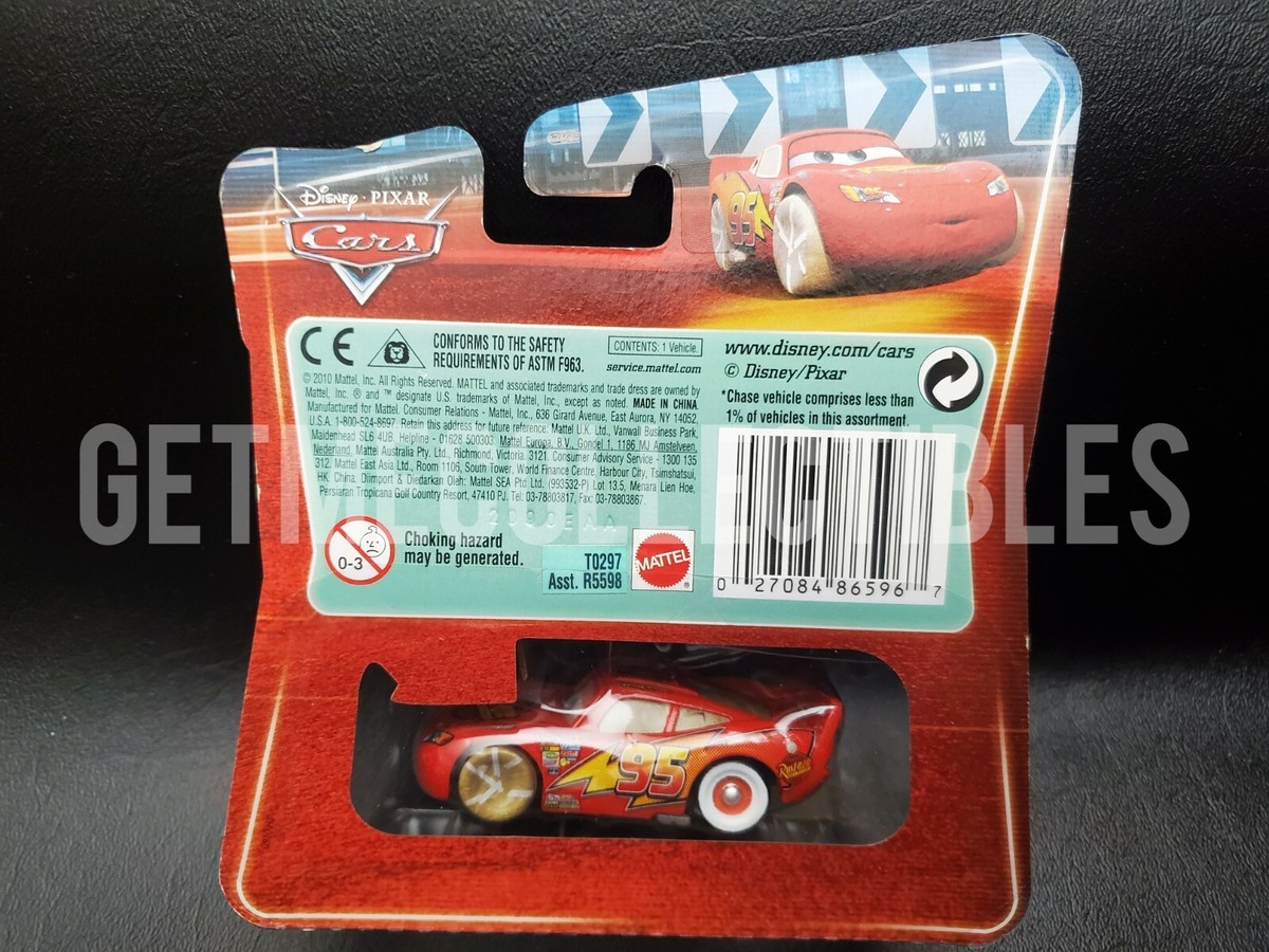 DISNEY PIXAR CARS CHASE PAINT MASK LIGHTNING MCQUEEN EYES CHANGE