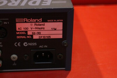 USED Roland Edirol SD-90 Studio Canvas MIDI Sound Module Interface