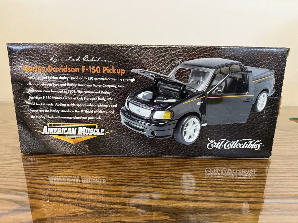 ERTL Harley Davidson Limited Edition Ford F-150 Pickup 1/18 Scale