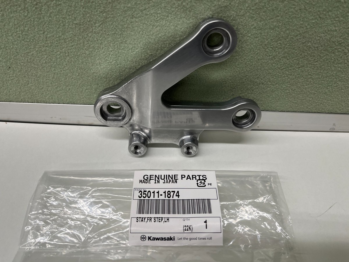 Kawasaki Left Foot Peg Step Mount Stay Ninja ZX6R ZX9R ZX-6R ZX-9R