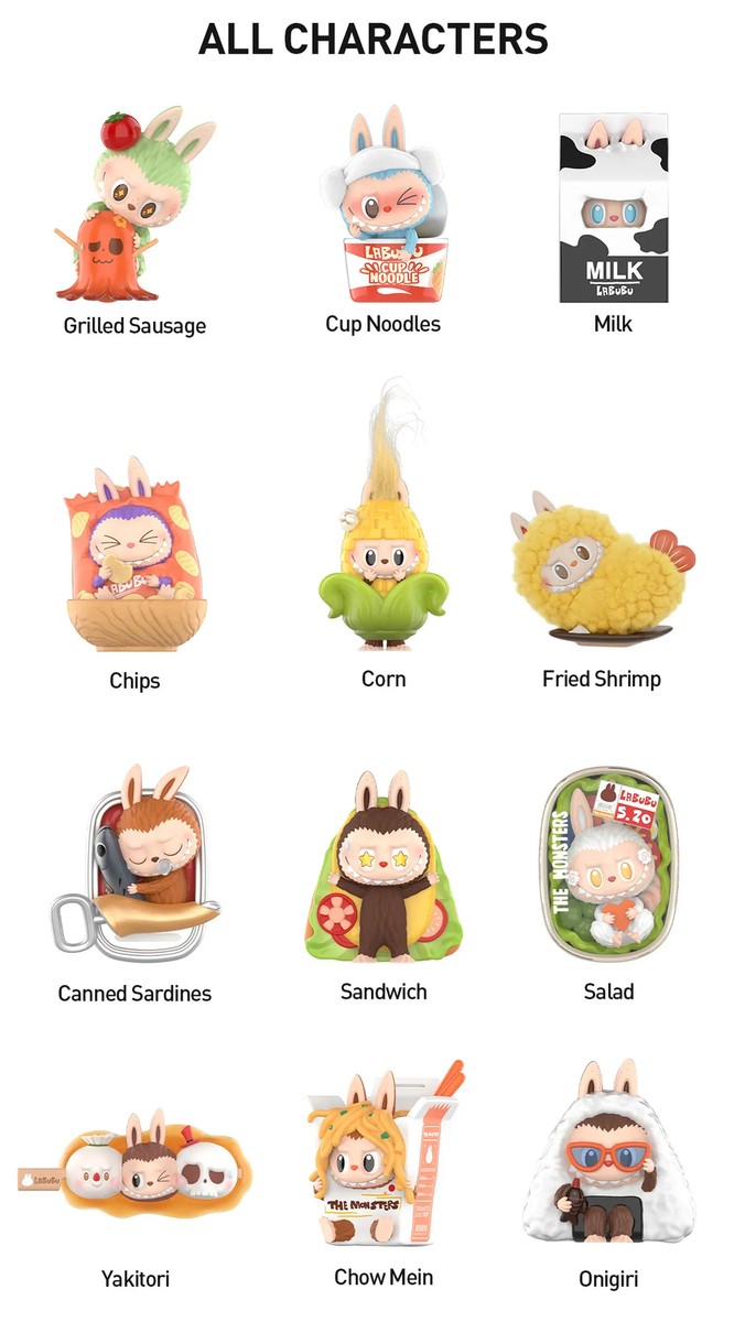 AUTHENTIC THE MONSTERS WACKY MART SERIES FIGURES BLIND BOX HOT