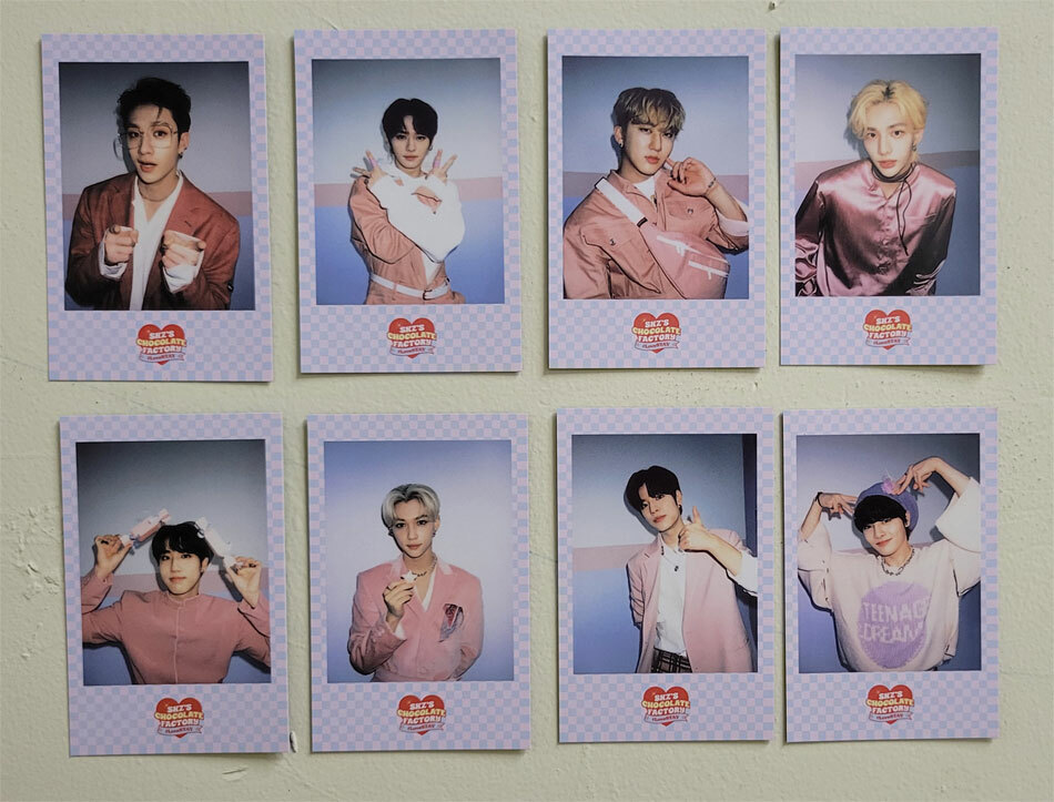 STRAY KIDS [ 2ND#LoveSTAY 'SKZ'S CHOCOLATE FACTORY ] POLAROID
