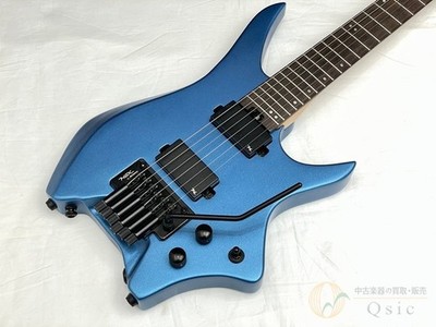 Electric Guitar Hex N500 Blue Headless Made in Indonesia S/N