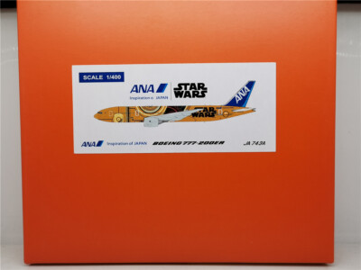 1:400 JC Wings ANA B777-200ER Passenger Airplane Diecast Aircraft