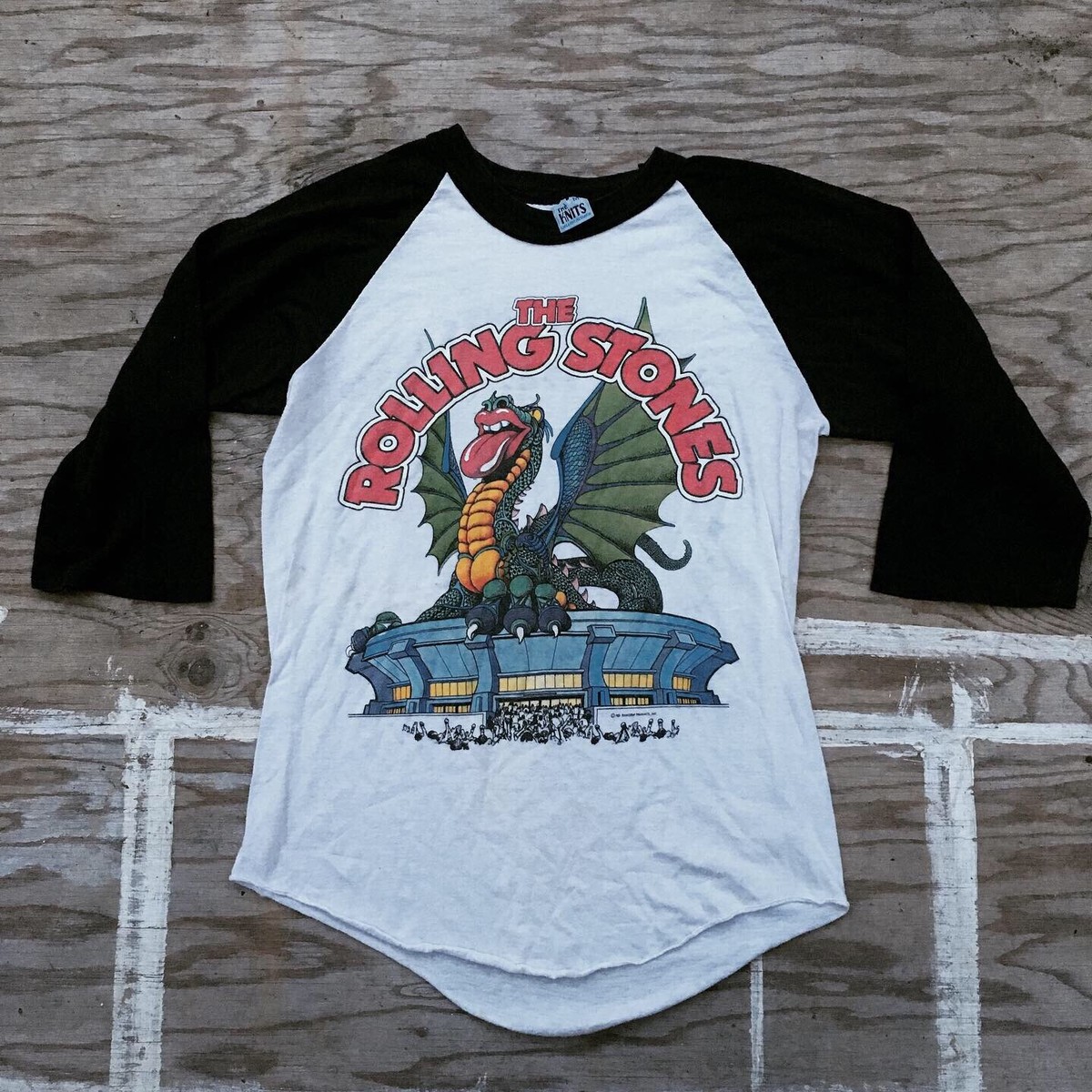 Vintage 1981 THE ROLLING STONES Dragon American Rock Concert Tour