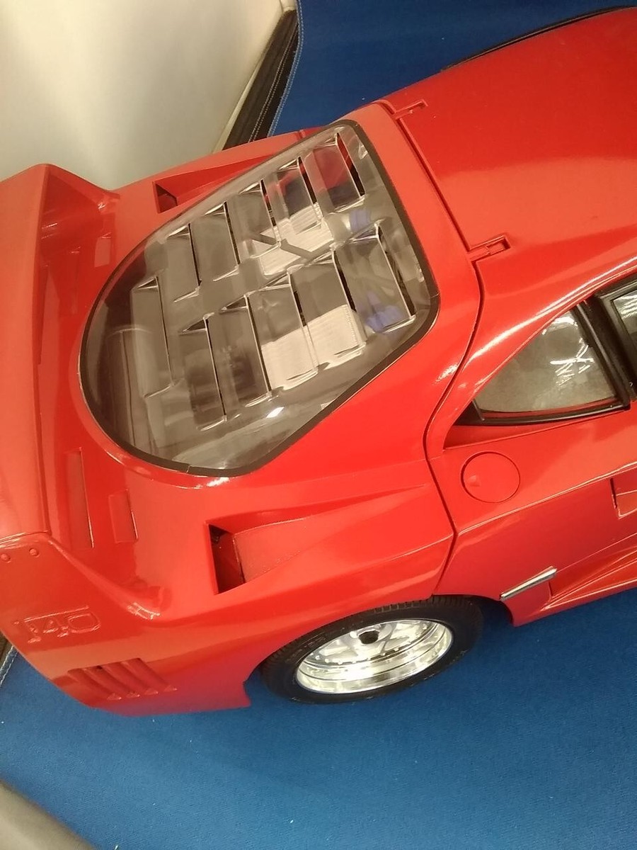 Pocher Ferrari F40 1/8 Scale Detailed Assembly Model Kit Used F/S