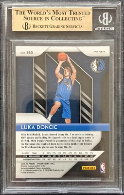 Luka Doncic 2018-19 Prizm Silver RC BGS 9.5 | eBay