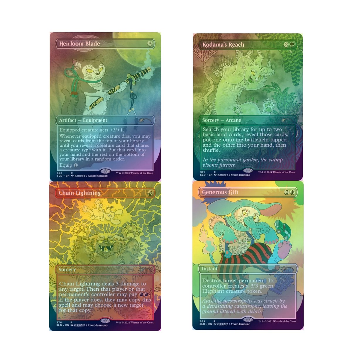 Magic: The Gathering TCG - Secret Lair Purrfection Foil Edition | eBay