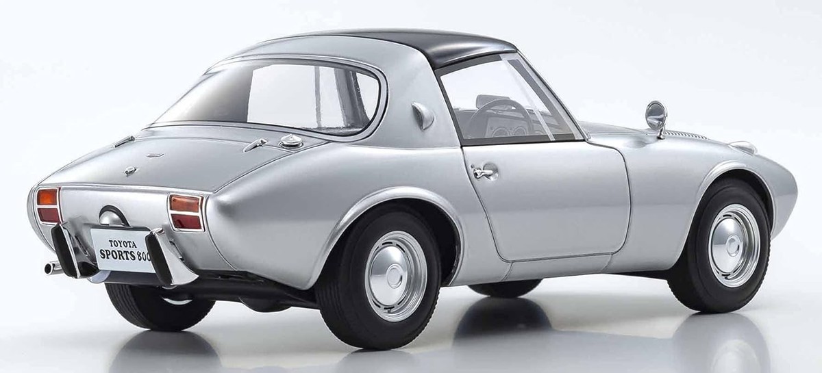 samurai 1/18 Toyota Sports 800 Silver KSR18043S | eBay