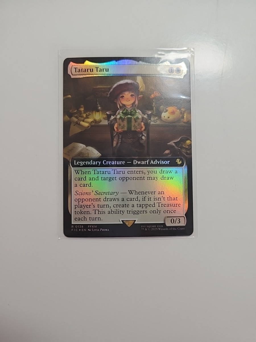 MtG FIC Tataru Taru #138 Extended Art FOIL. Fast Shipping!!! | eBay