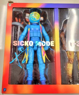 Travis Scott signed Jazwares Fortnite Cactus Jack figure