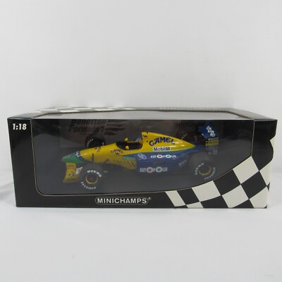 Michael Schumacher 19 Camel Benetton Ford Minichamps Scale 1:18