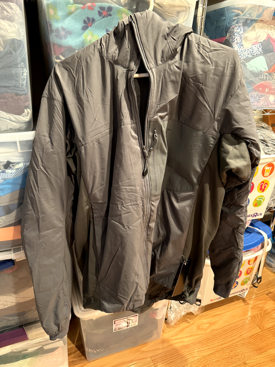 Arc'teryx LEAF Atom LT Hoody Jacket Men's Large Gen 2 Wolf Gray | eBay