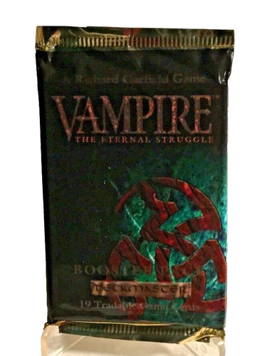 VAMPIRE THE ETERNAL STRUGGLE DECKMASTER TRADING CARD GAME OF