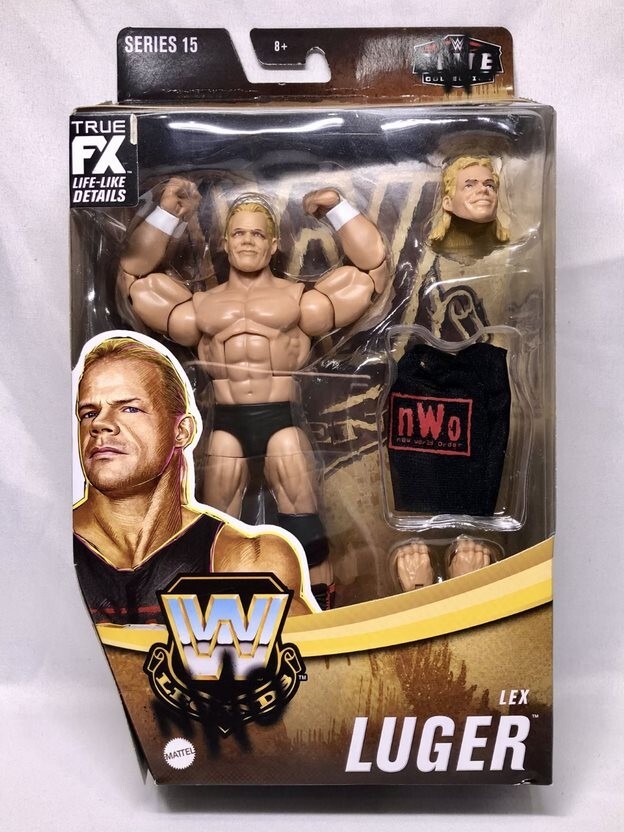 Lex Luger WWE Elite Legends Series 15 nWo Wolfpac 6