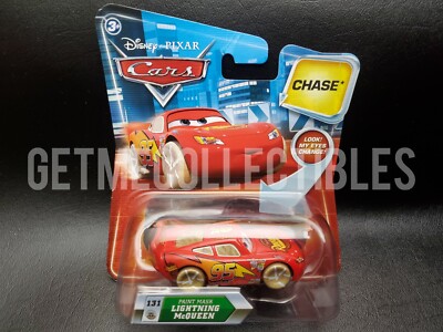 DISNEY PIXAR CARS CHASE PAINT MASK LIGHTNING MCQUEEN EYES CHANGE