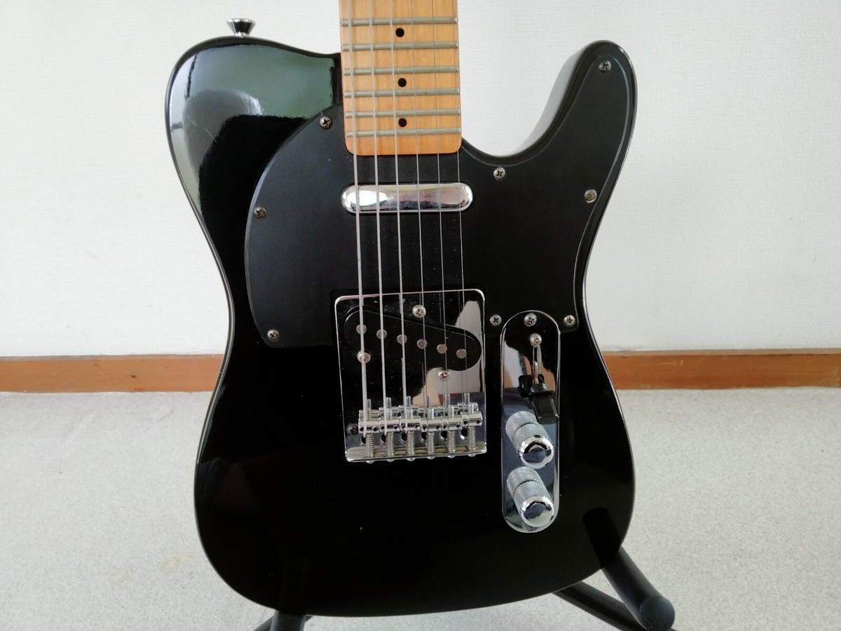 9153】 Samick サミック ミニテレキャスター 黒