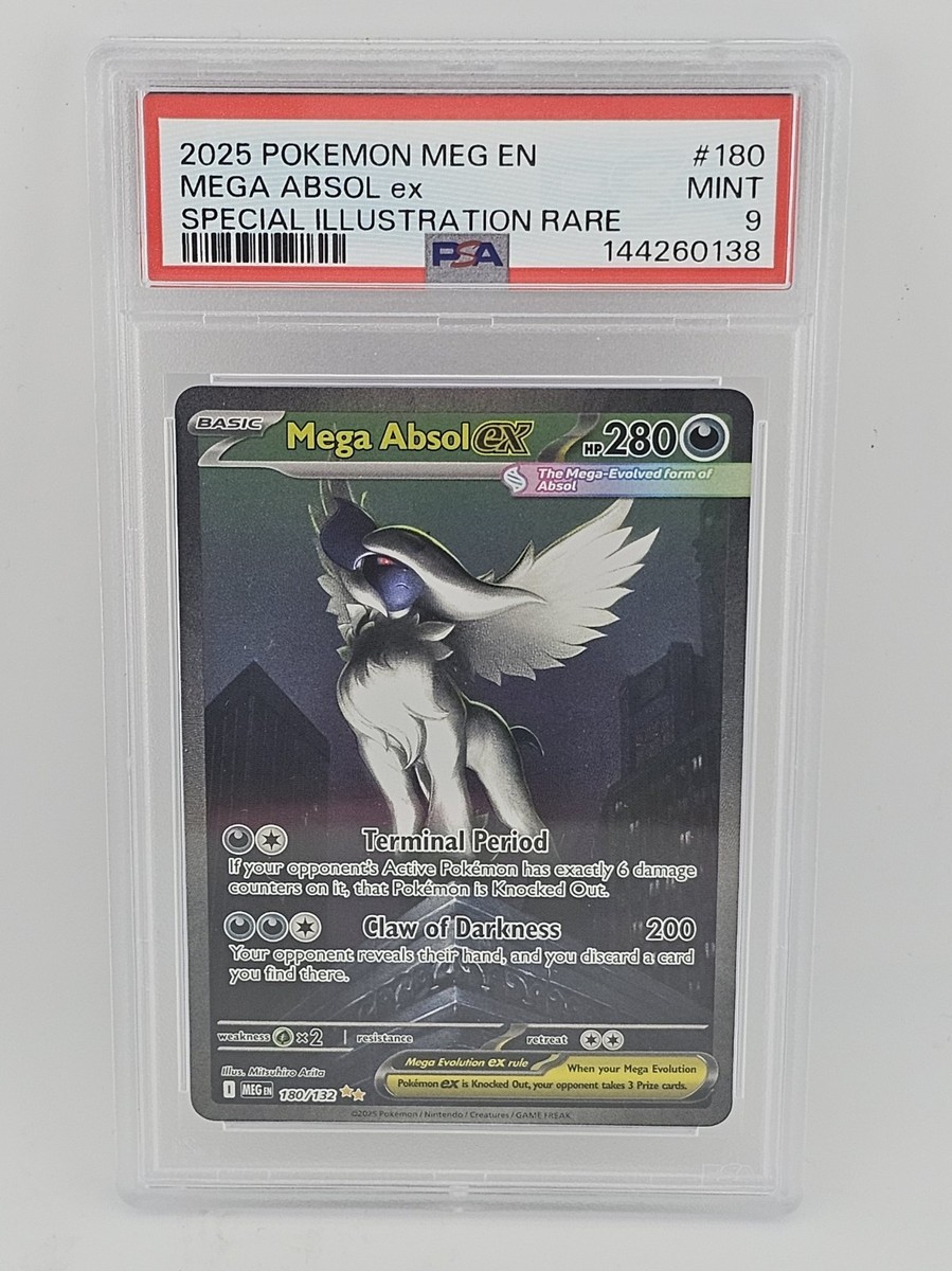 Mega Absol ex 180/132 Me01: Mega Evolution Holo for sale online | eBay