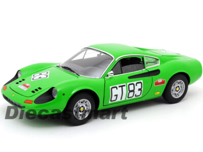 HW ELITE 1:18 FERRARI DINO 246 GT NURBURGING 1000KM #83 T6260